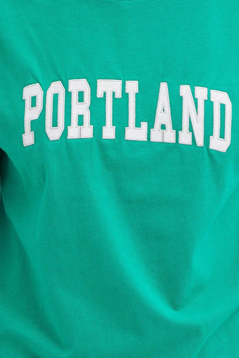 Green T Shirt Short Sleeve sold by Ally Fashion product image thumbnail 5