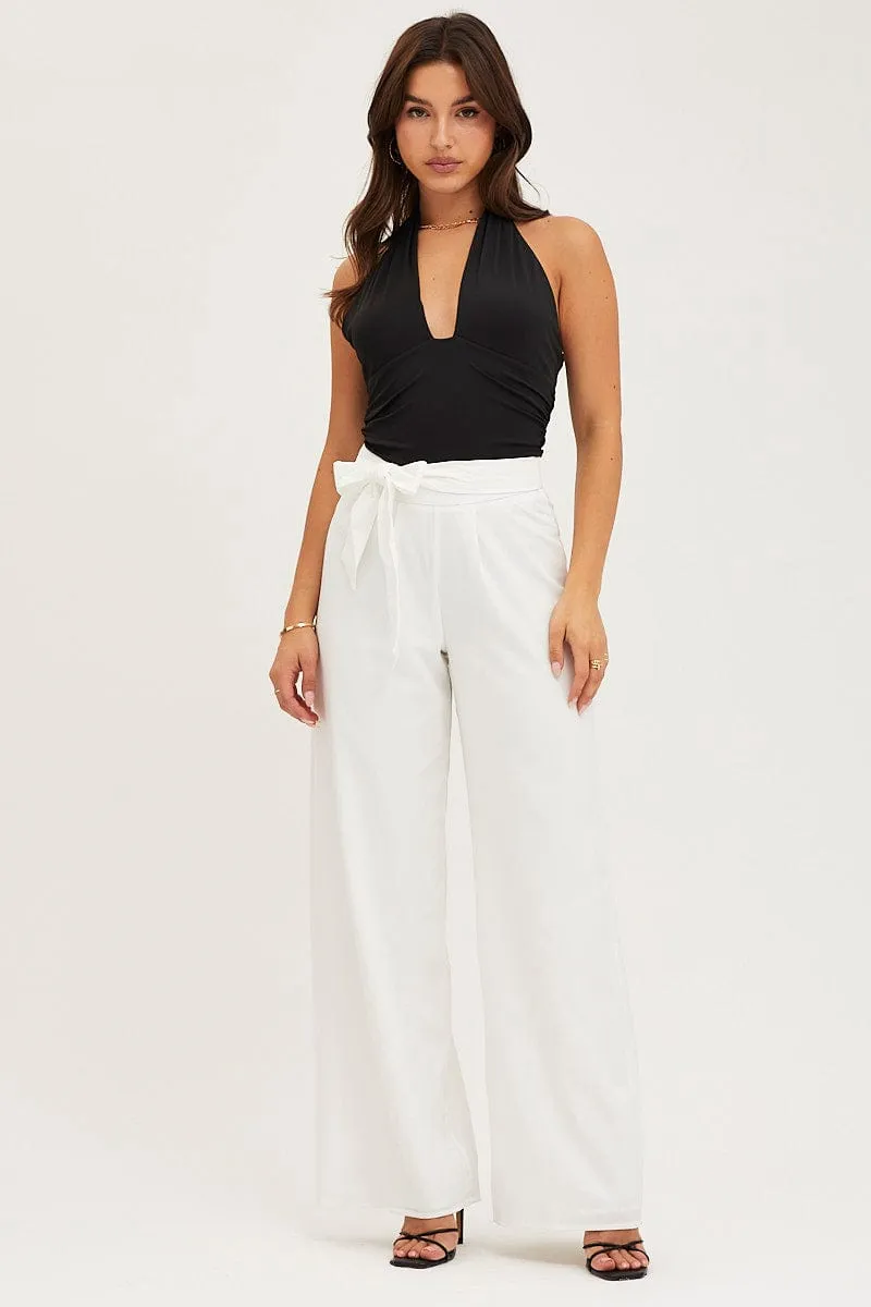 Black Bodysuit Halter Neck sold by Ally Fashion product image thumbnail 3