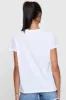 White Graphic T Shirt Sleeve_Length sold by Ally Fashion