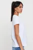 White Graphic T Shirt Sleeve_Length sold by Ally Fashion