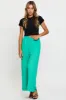 Black Crop Top Short Sleeve sold by Ally Fashion
