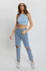 Blue Racer Front Tank Top sold by Ally Fashion