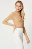 Brown Cut Out Top sold by Ally Fashion