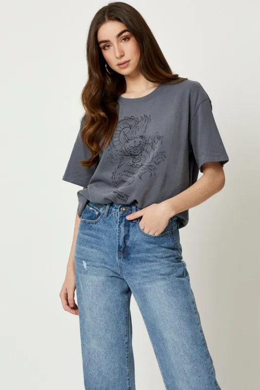 Grey Dragon T-Shirt sold by Ally Fashion