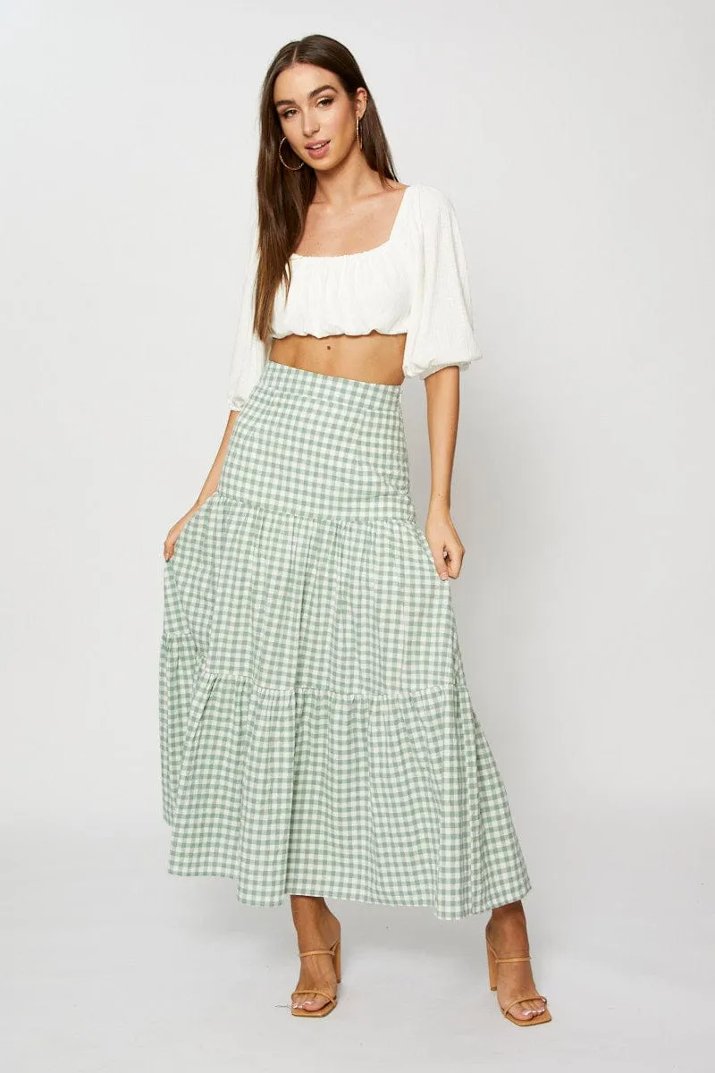 White Bardot Top Ribbed sold by Ally Fashion product image thumbnail 2