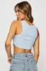 Blue Crop Top sold by Ally Fashion