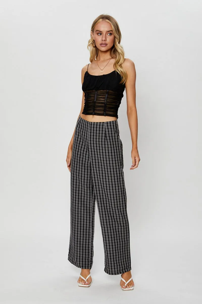 Black Corset Singlet Mesh sold by Ally Fashion product image thumbnail 2