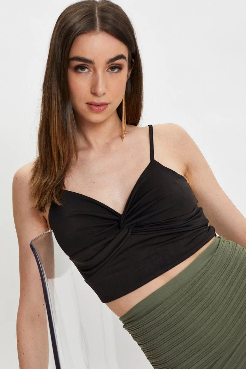 Black Knot Singlet sold by Ally Fashion product image thumbnail 2