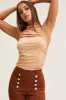 Neutral Singlet Top sold by Ally Fashion