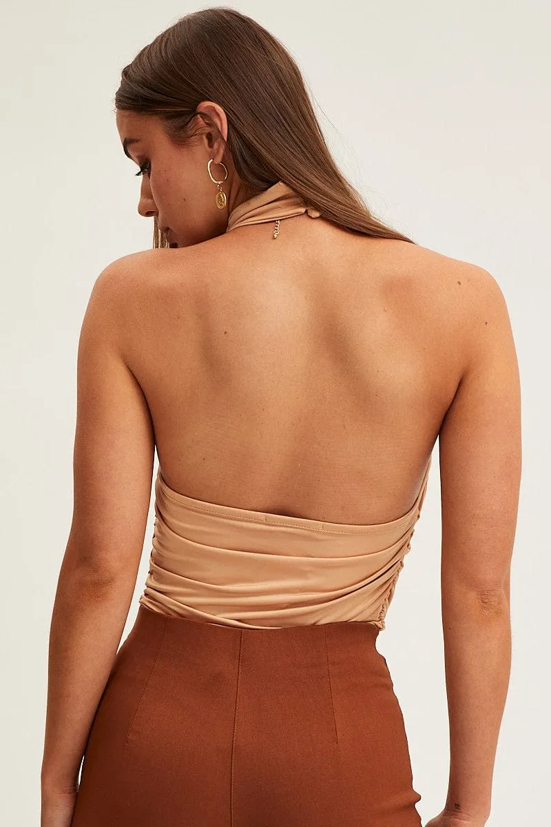 Neutral Singlet Top sold by Ally Fashion product image thumbnail 5