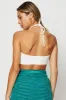 White Rib Bralette sold by Ally Fashion