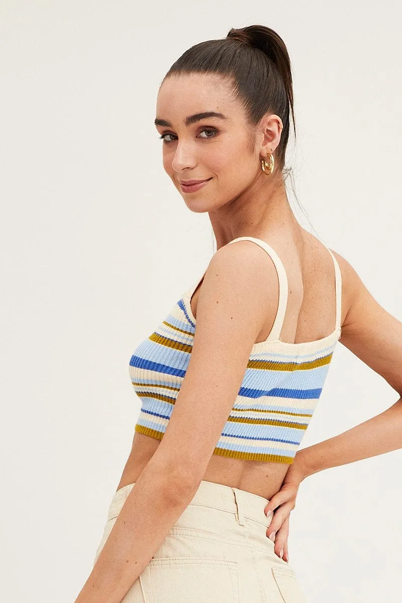 Stripe Knit Top sold by Ally Fashion product image thumbnail 5