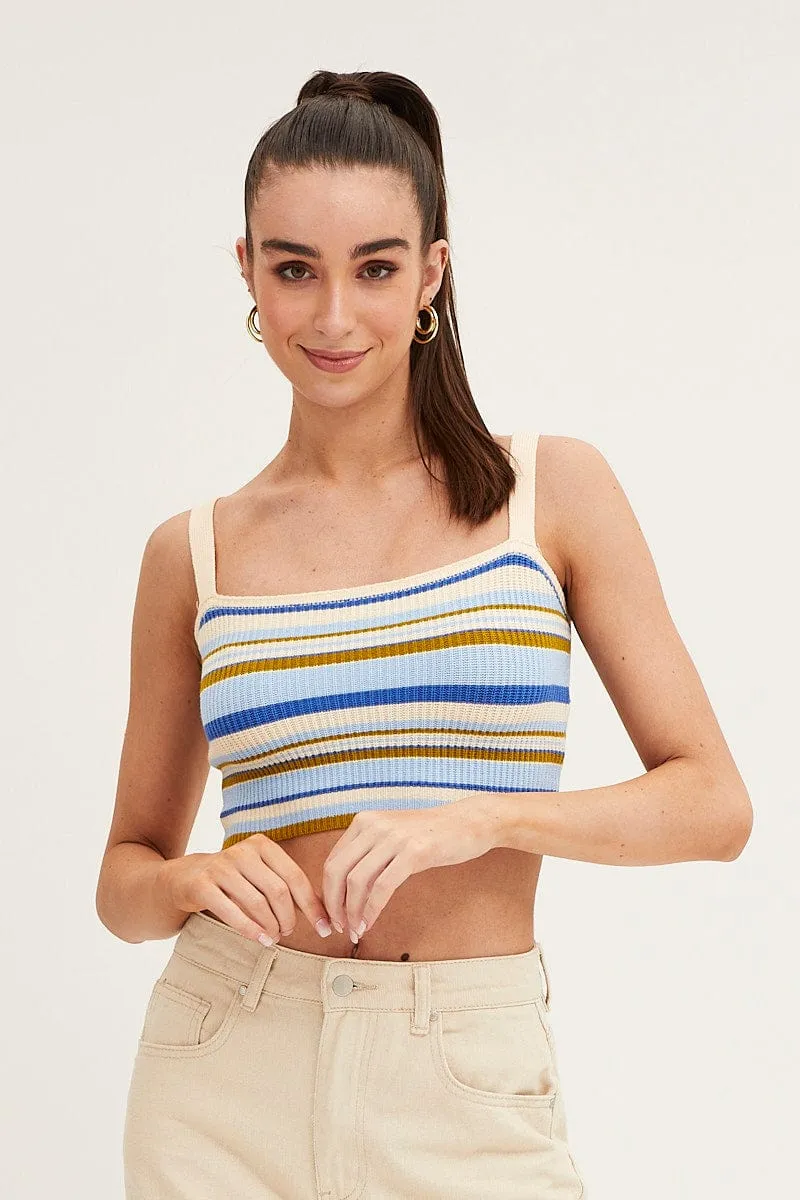 Stripe Knit Top sold by Ally Fashion product image thumbnail 3