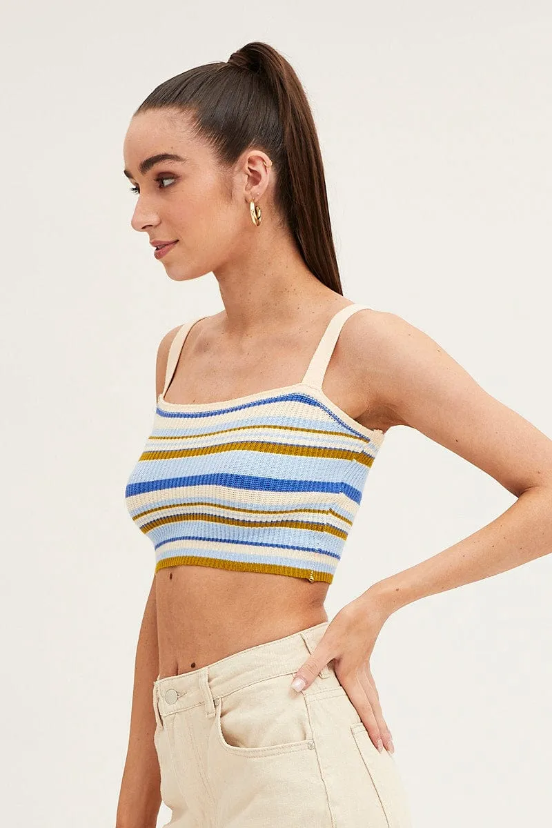 Stripe Knit Top sold by Ally Fashion product image thumbnail 4