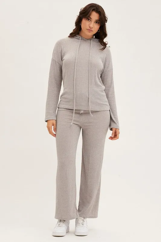 Grey Hoodie Loungewear Set sold by Ally Fashion