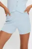 Blue Knit Shorts sold by Ally Fashion