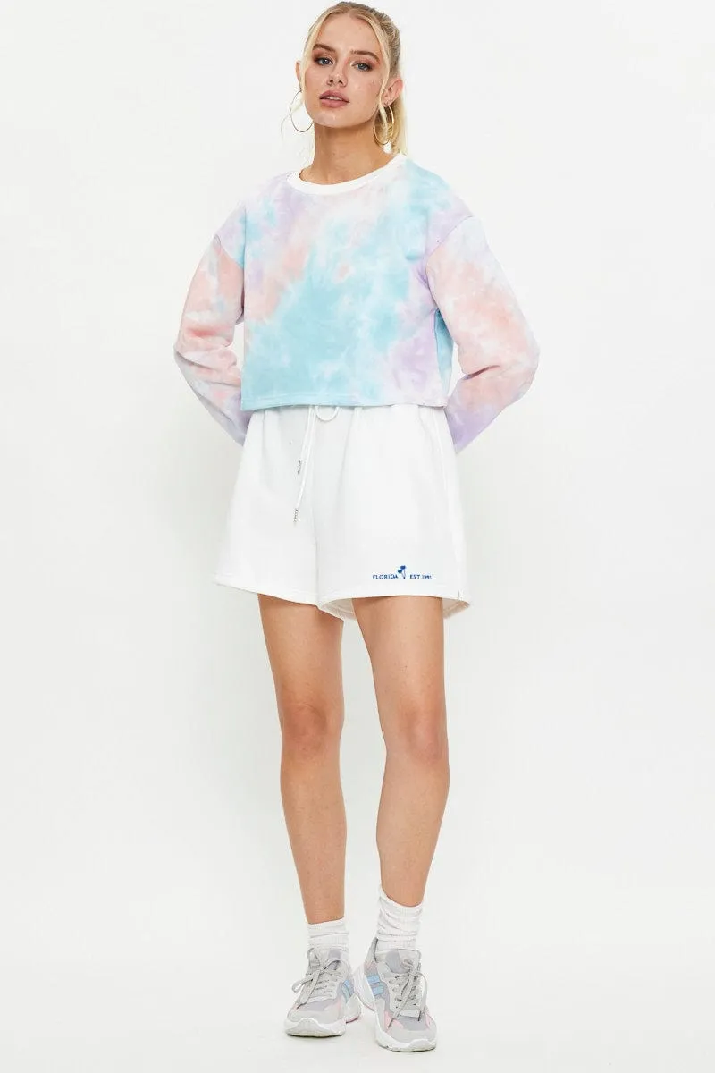 White Palm Beach Track Shorts sold by Ally Fashion product image thumbnail 3