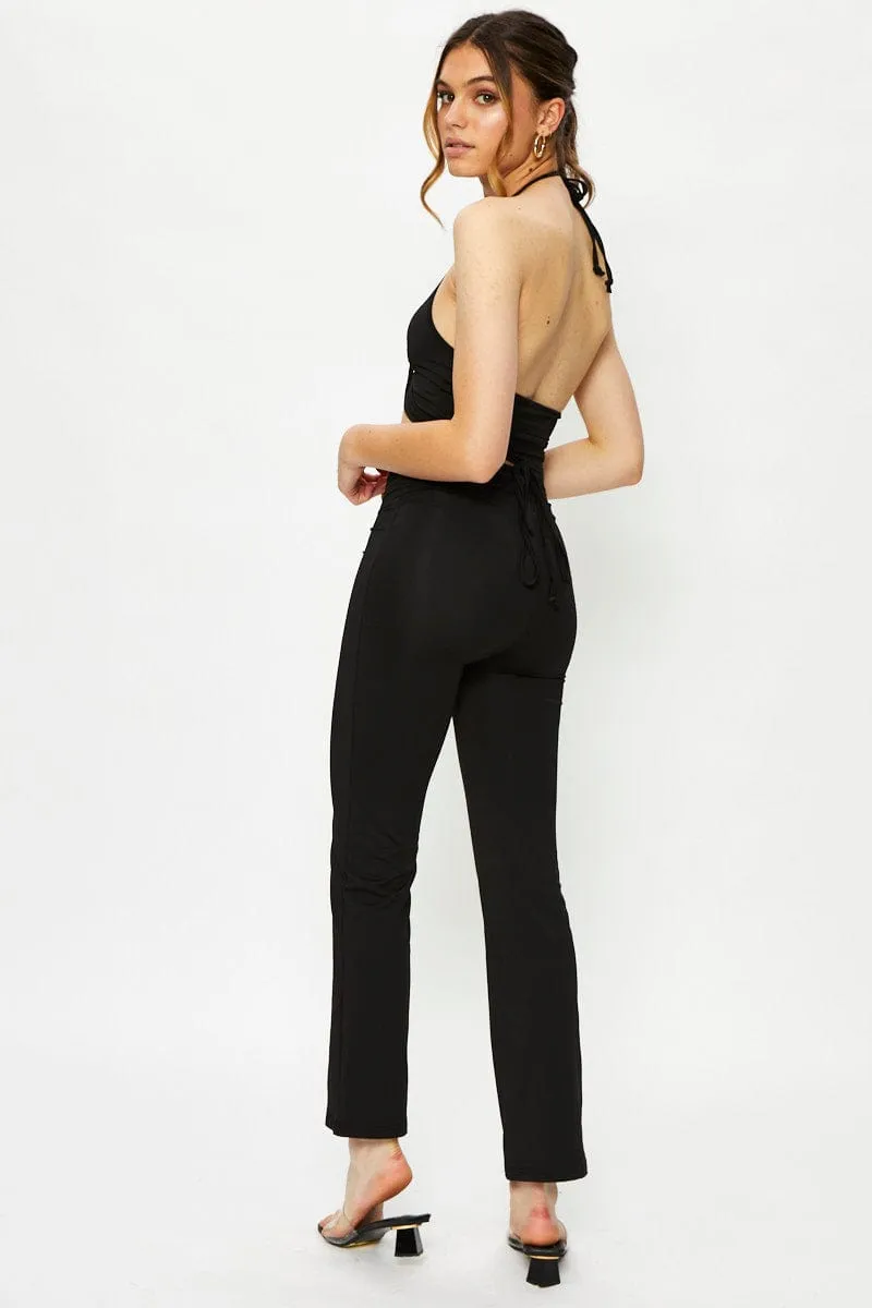 Black Cut Out Legging Set sold by Ally Fashion product image thumbnail 4
