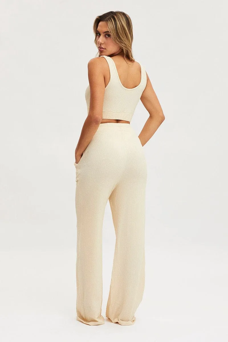 Brown Jersey Loungewear Sleeveless sold by Ally Fashion product image thumbnail 5