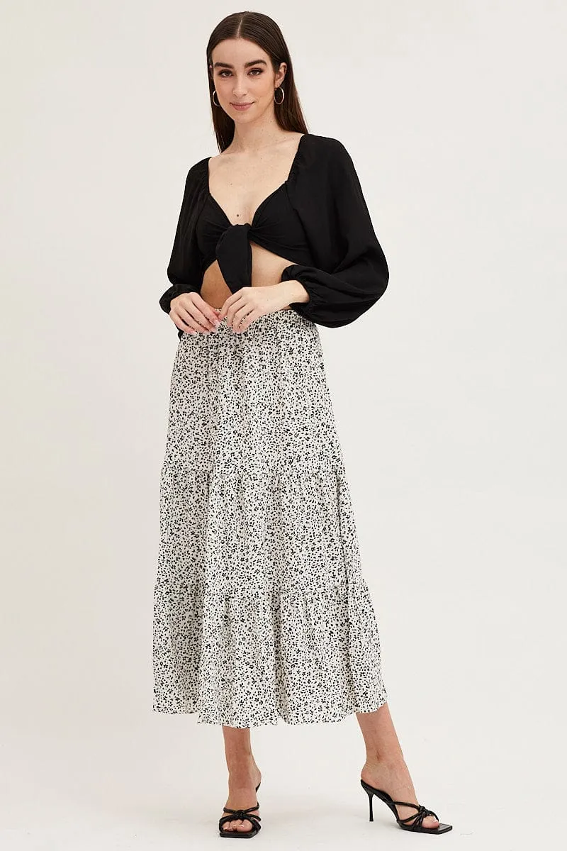 Black Crop Bolero Long Sleeve sold by Ally Fashion product image thumbnail 2