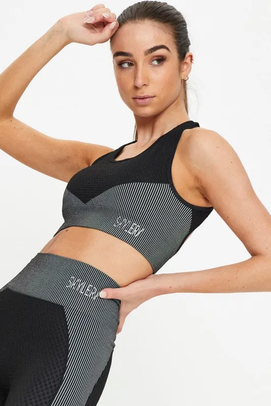 Black Activewear Bra sold by Ally Fashion