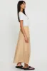 Polka Dot High Waist Front Slit Maxi Skirt sold by Ally Fashion