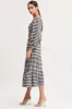 Check Midi Skirt High Rise sold by Ally Fashion