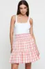 Check Flare Skirt Mini High Rise sold by Ally Fashion
