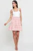 Check Flare Skirt Mini High Rise sold by Ally Fashion