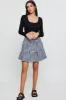 Check Flare Skirt Mini High Rise sold by Ally Fashion