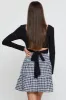 Check Flare Skirt Mini High Rise sold by Ally Fashion