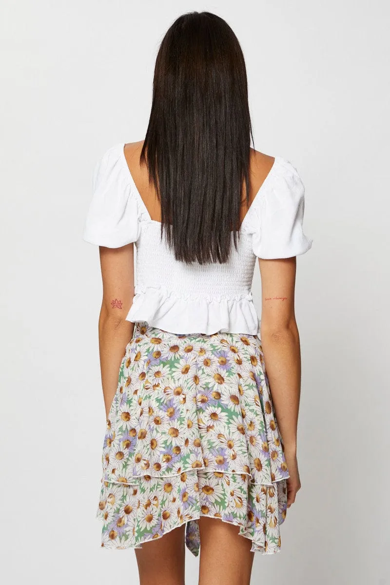 Print Skater Skirt sold by Ally Fashion product image thumbnail 5