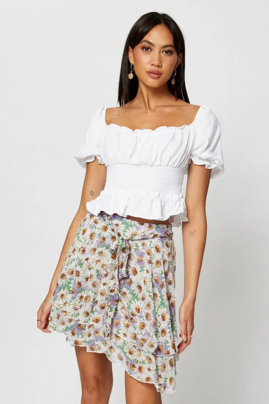 Print Skater Skirt sold by Ally Fashion