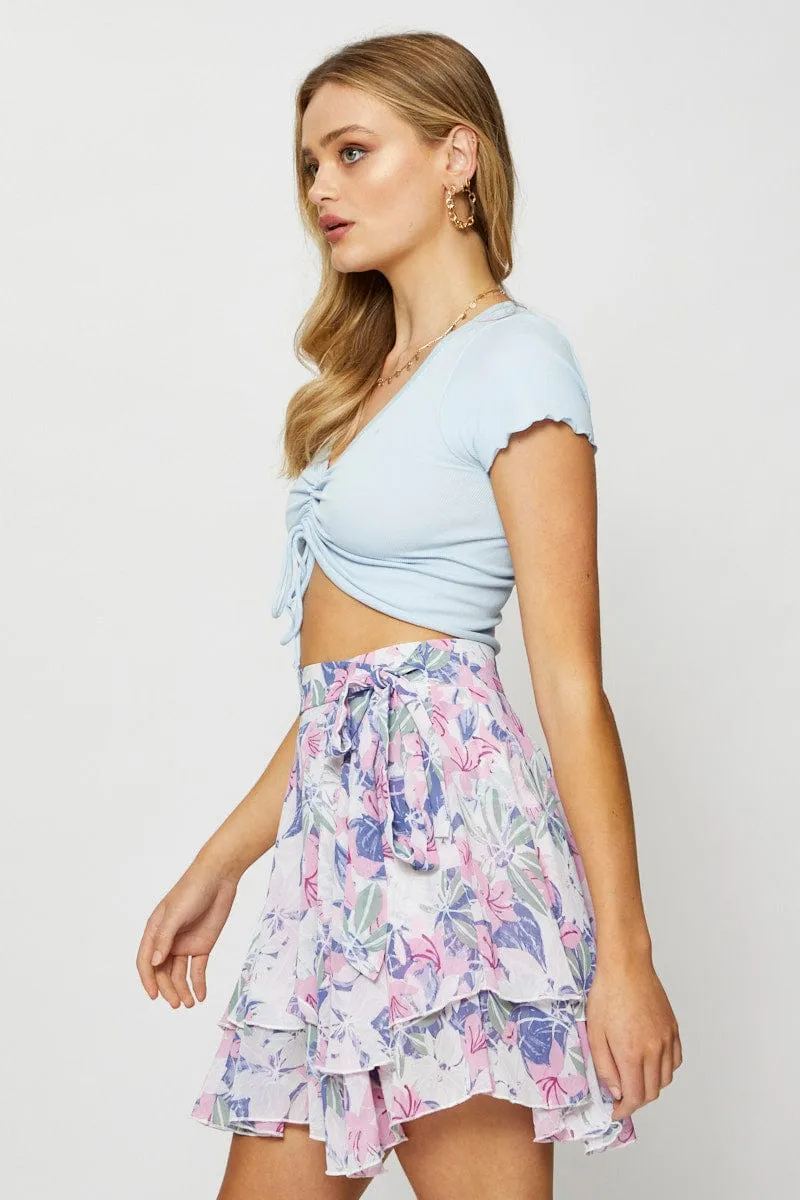 Print Skater Skirt sold by Ally Fashion product image thumbnail 4