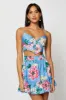 Print Skater Mini Skirt sold by Ally Fashion