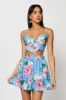 Print Skater Mini Skirt sold by Ally Fashion