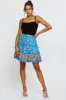 Boho Print Skater Mini Skirt sold by Ally Fashion