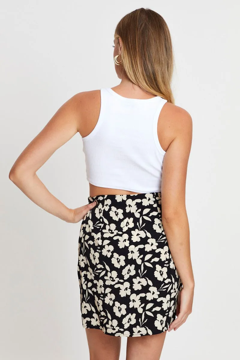 Print Mini Skirt High Rise sold by Ally Fashion product image thumbnail 5