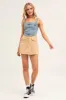 Beige Pleated Tennis Skirt sold by Ally Fashion