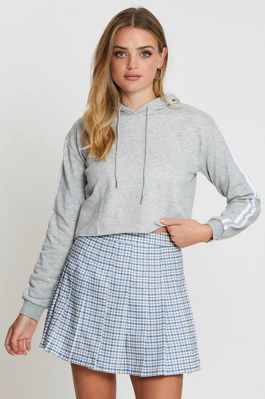 Check Pleated Skirt Mini Tennis sold by Ally Fashion