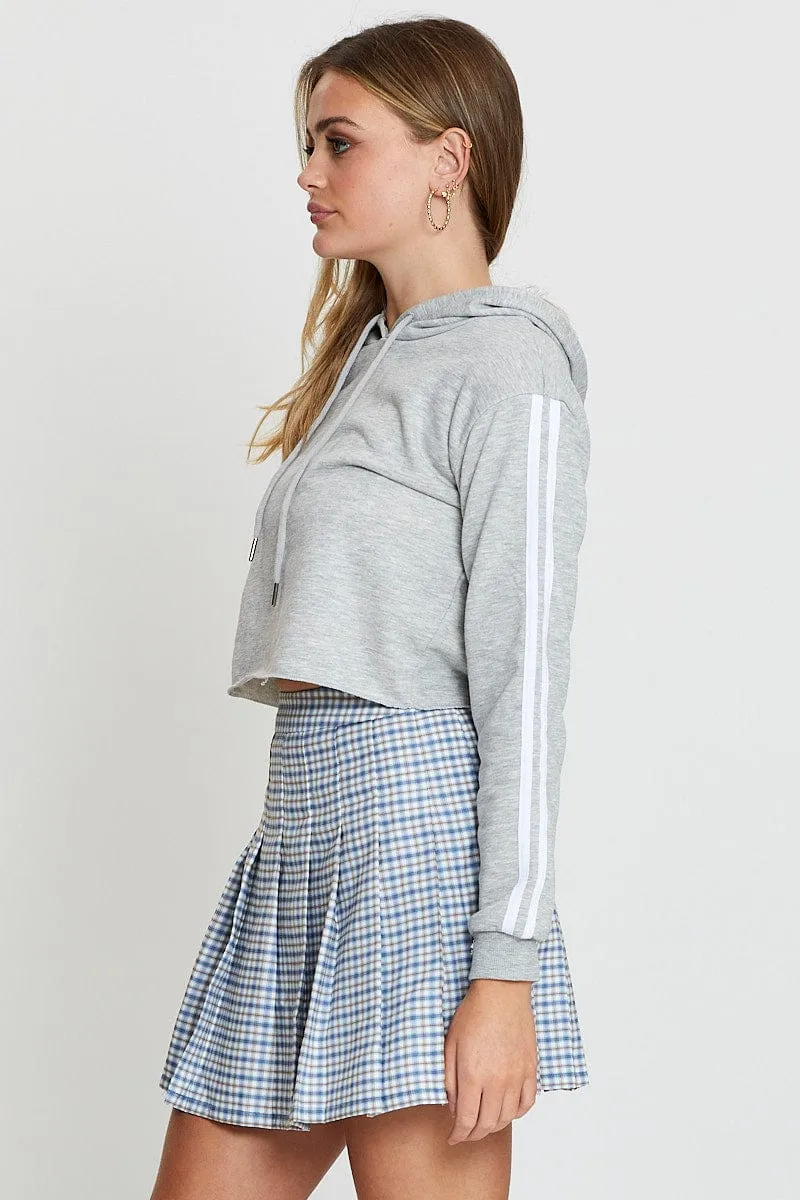 Check Pleated Skirt Mini Tennis sold by Ally Fashion product image thumbnail 4