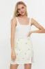 Print Front Split Mini Skirt sold by Ally Fashion