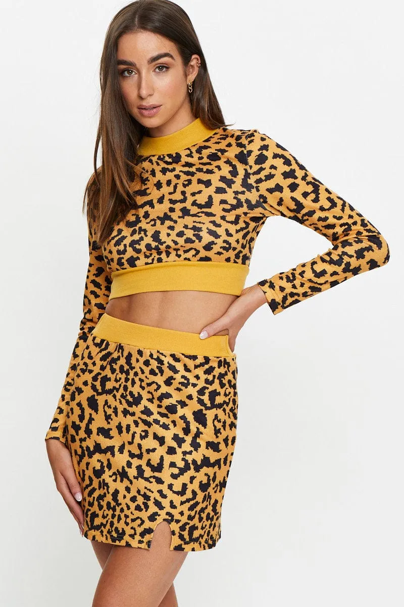 Print Skirt Set sold by Ally Fashion product image thumbnail 2