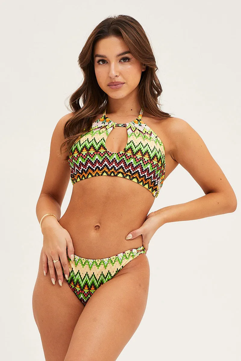Aztec Print Bikini Two Piece sold by Ally Fashion product image thumbnail 2