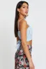 Blue Singlet Sleeveless Crop sold by Ally Fashion