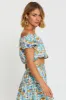 Print Crop Top Off Shoulder sold by Ally Fashion
