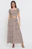 Print Crop Top Short Sleeve sold by Ally Fashion
