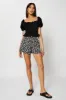 Black Crop Shirts Short Sleeve sold by Ally Fashion