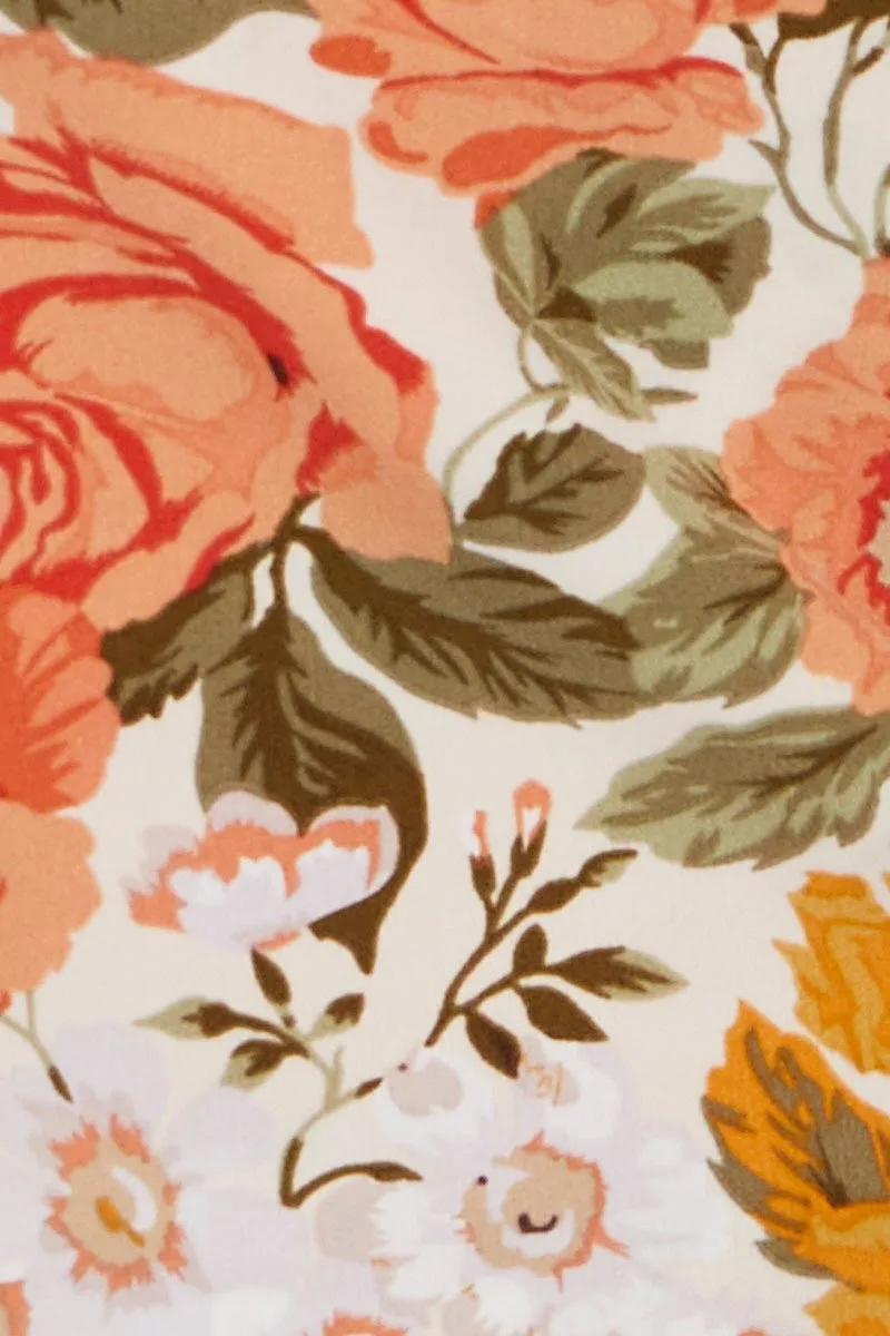 Floral Print Crop Top Sleeveless sold by Ally Fashion product image thumbnail 5