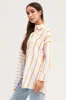 Stripe Long Sleeve Button Up Shirt sold by Ally Fashion